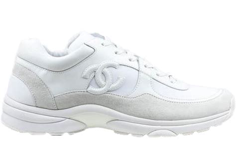 chanel triple white trainers|chanel trainers selfridges.